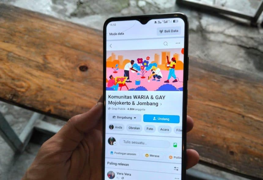 Grup Gay Ramai di Facebook Jombang, Warga Khawatir Kasus “Jagal Rian”