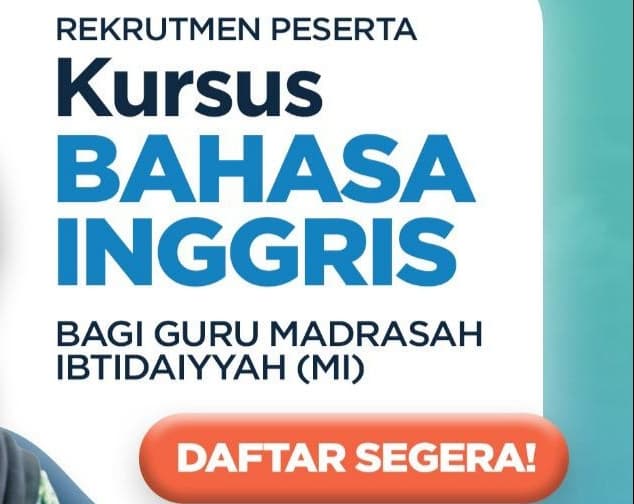 Guru MI Bisa Ikut Kursus Bahasa Inggris Gratis dari Kemenag, Simak Ini