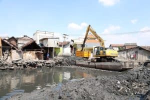 160 KK Terdampak Normalisasi Sungai Kalianak Surabaya di Tahap Kedua