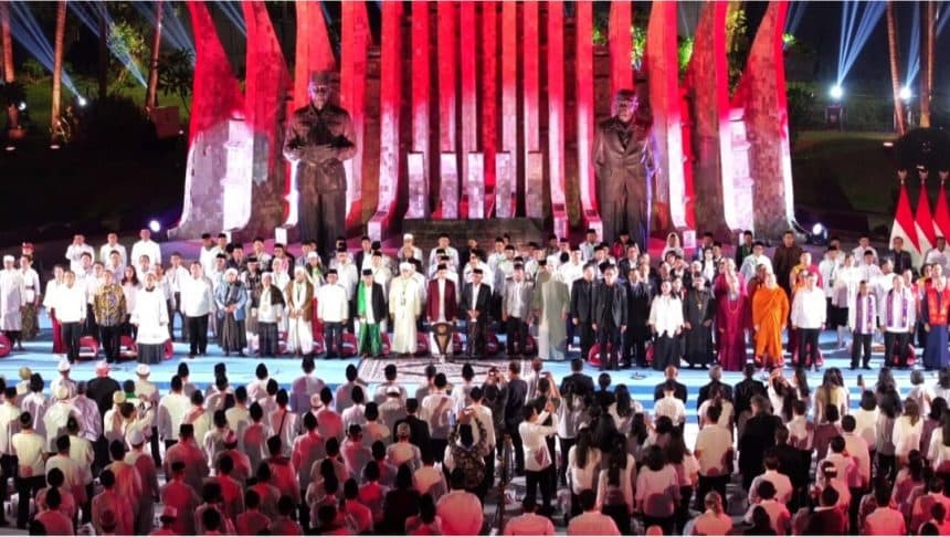 Ini Pesan Damai Para Tokoh Agama di Doa Kebangsaan Bulan Kemerdekaan