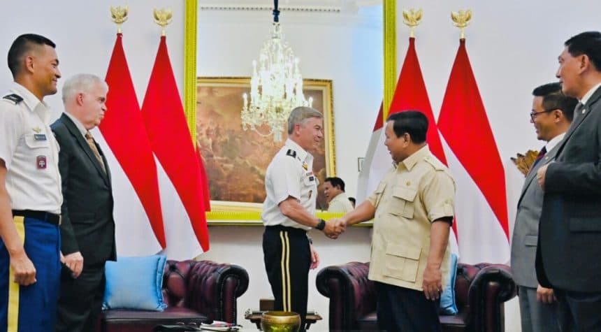 Presiden Prabowo Terima Kunjungan Jenderal AS, Ini Yang Dibahas