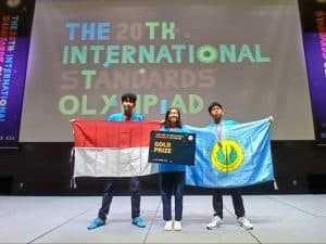 Pelajar Indonesia Raih Emas di Olimpiade Standar Internasional Korsel