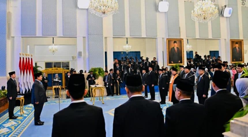 Perkuat Lembaga Negara, Prabowo Lantik Kepala BNN hingga BNPT