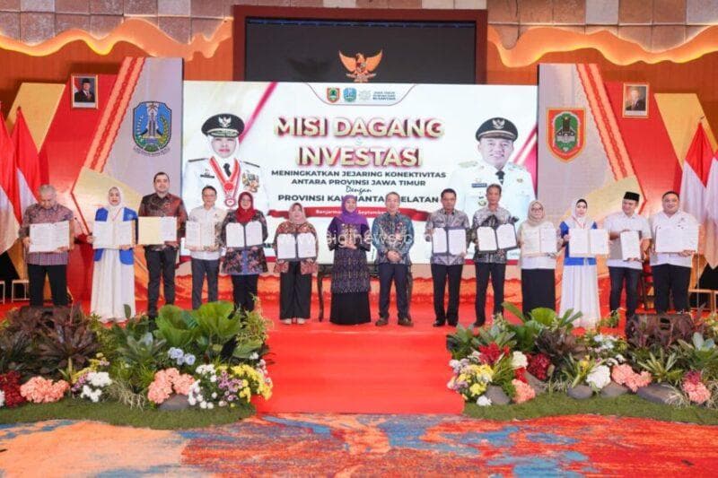 Misi Dagang dan Investasi Jatim-Kalsel. (Foto: adpim jatim)