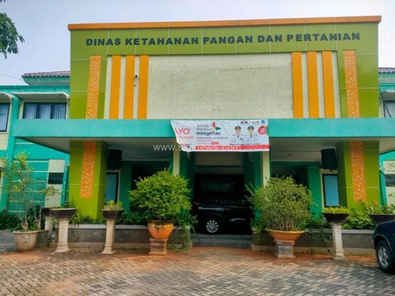 Kantor Dinas Ketahanan Pangan dan Pertanian Lamongan. (foto: jero/siginews.com)