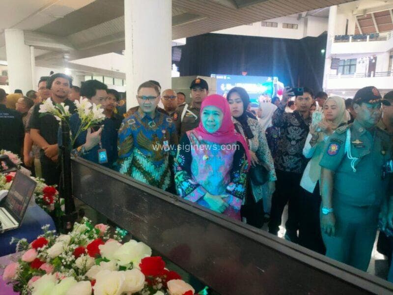 Acara Milenial Entrepreneur Award 2025, di Grha Sepuluh Nopember ITS, Surabaya, Rabu (8/10/2025). (foto : rois/siginews.com)