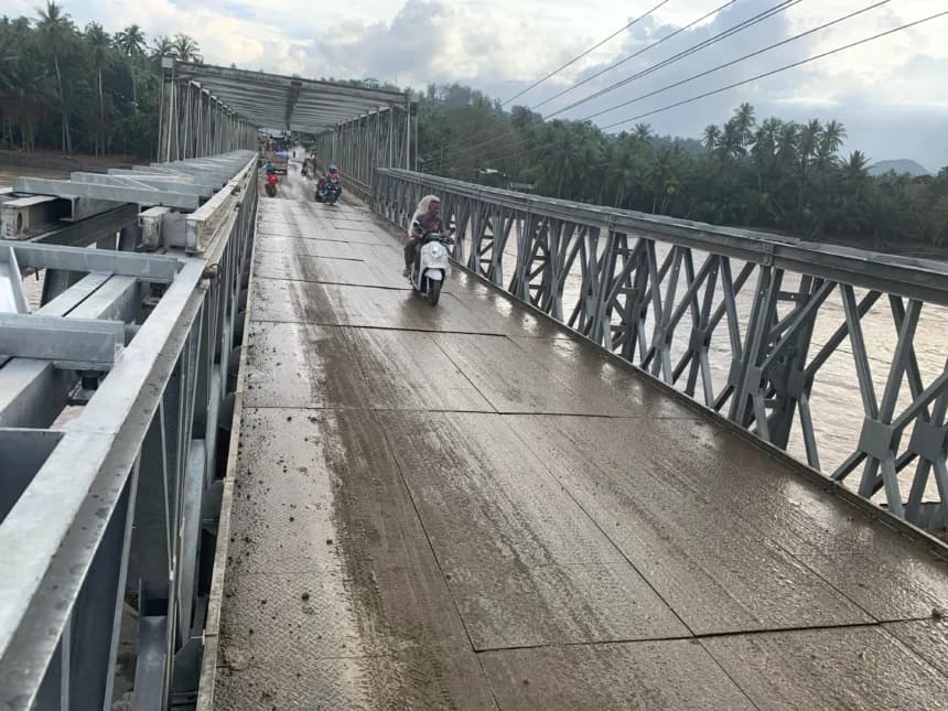 Update Infrastruktur Aceh: Jembatan Bailey Mulai Diuji Coba