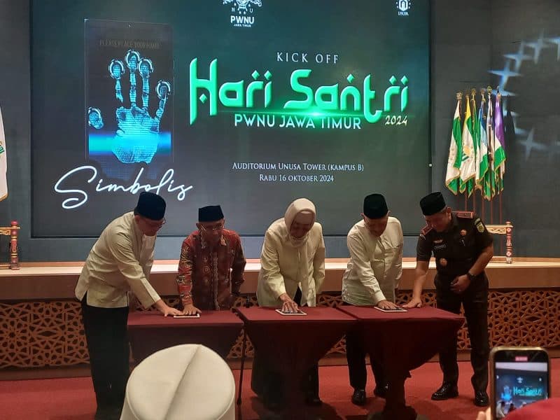 Kick Off Hari Santri Nasional 2024 ala PWNU Jatim di Unusa