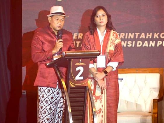 Debat Terakhir, Paslon Sam-Ganis Dorong Kota Malang Jadi Pusat Ekraf