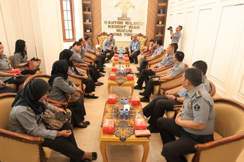 Kemenkumham Kalsel Timba Ilmu Strategi Raih WBK WBBM ke Jawa Timur