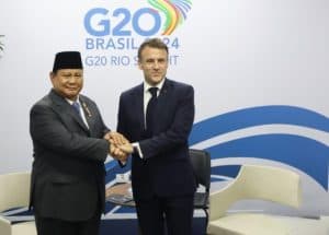 Presiden Prabowo Pertemuan Bilateral dengan Presiden Prancis Macron