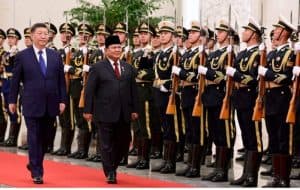 Kunjungan Perdana, Presiden Prabowo Disambut Presiden Xi Jinping