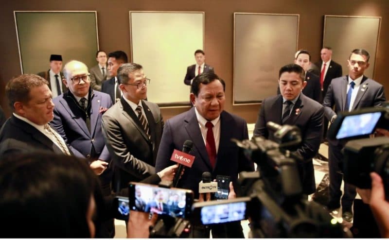 Presiden Prabowo Bertemu dengan Menteri Pertahanan AS Lloyd Austin