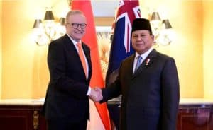 Presiden Prabowo Santap Pagi Bersama PM Australia Albanese di Peru