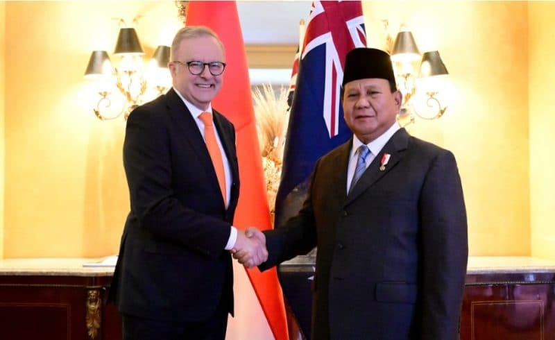 Presiden Prabowo Santap Pagi Bersama PM Australia Albanese di Peru
