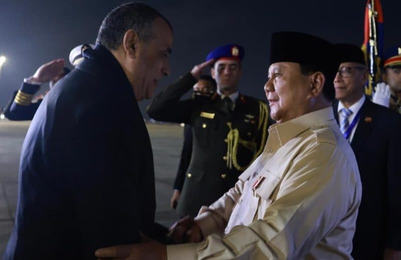 Presiden Prabowo Disambut Menteri Urusan Produksi Militer Mesir