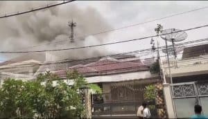 Rumah Mewah Ludes Terbakar Diduga Karena Konsleting Listrik