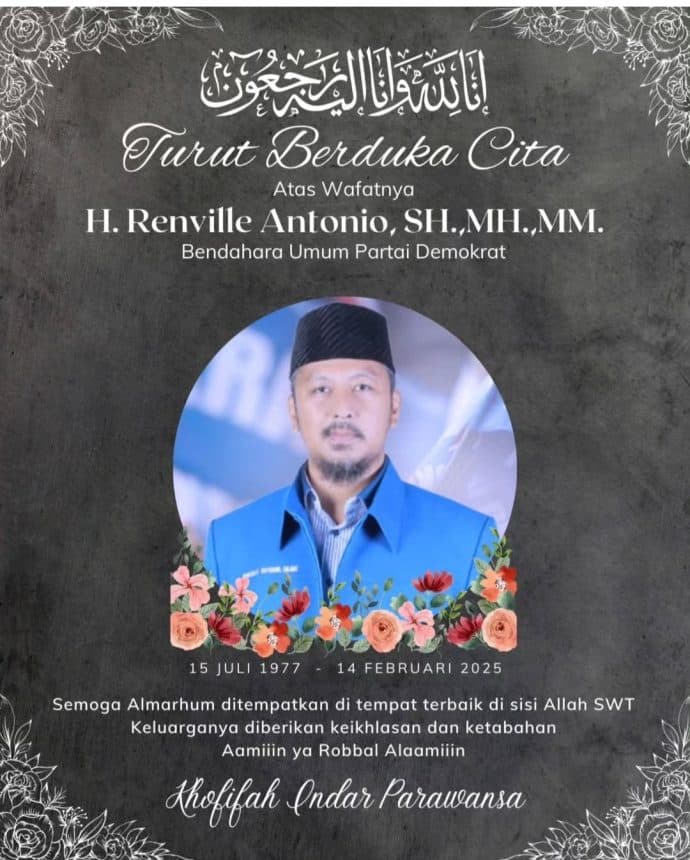 Bendahara Umum Partai Demokrat Meninggal Dunia, Ini Kesan Khofifah