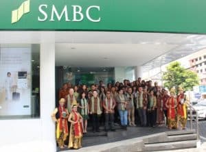 Transformasi Kantor Cabang Surabaya SMBC Pertama di Indonesia
