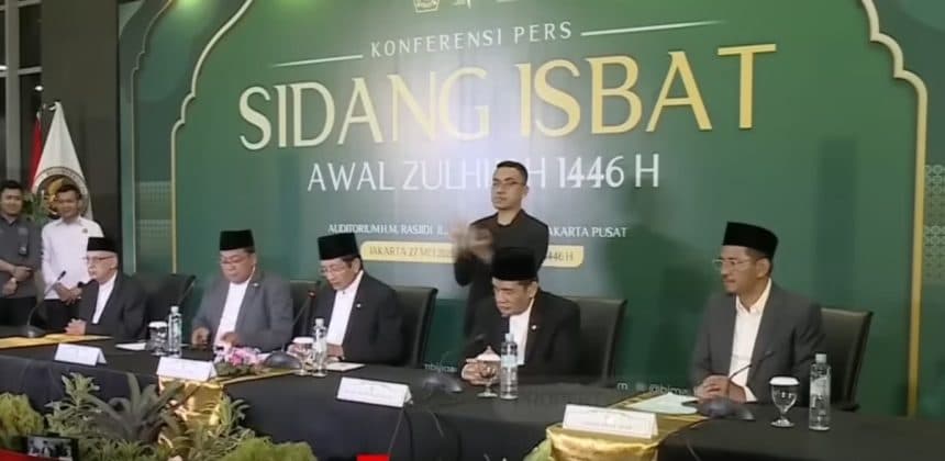 Resmi! 1 Zulhijah 1446 H Jatuh pada Rabu 28 Mei 2025