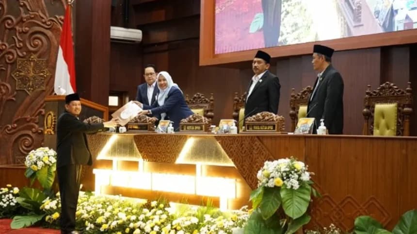 Sah! Belanja Daerah Jatim Disetujui Rp29,9 Triliun di P-APBD 2026
