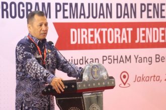 Direktur Jenderal HAM, Dhahana Putra. (Foto : Kanwil Kemenkumham Jatim)
