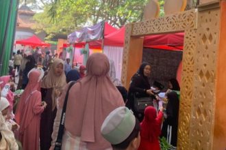 Kegiatan expo dan umkm. (Foto : dok ponpes Al Azhaar Tulungagung)