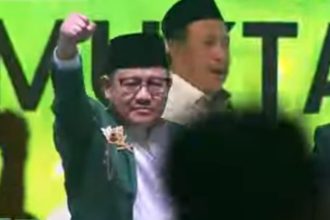 Muktamar VI di Bali, mensahkan Muhaimin Iskandar atau Cak Imin sebagai Ketua Umum DPP PKB periode 2024-2029. (Foto : yt DPP PKB)