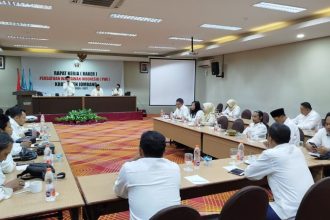 Raker pwi kab.jombang 2024-2027 di kota batu (foto : pras)