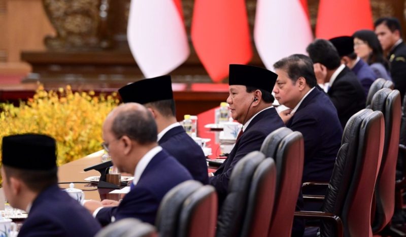 Presiden Republik Indonesia, Prabowo Subianto, melakukan pertemuan bilateral dengan Presiden Republik Rakyat Tiongkok (RRT), Xi Jinping, pada Sabtu (9/11/2024). (Foto: BPMI Setpres/Muchlis Jr)
