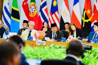Presiden Republik Indonesia Prabowo Subianto menghadiri sesi ketiga Konferensi Tingkat Tinggi (KTT) G20 di Brasil, pada Selasa (19/11/2024). (Foto: BPMI Setpres/Laily Rachev)
