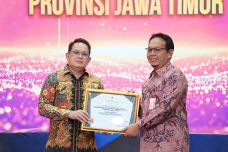 Dinas Pemberdayaan Masyarakat dan Desa (DPMD) Provinsi Jawa Timur meraih INOTEK Award 2024 dengan Kategori Sangat Inovatif. (foto: dok. DPMD Prov Jatim)