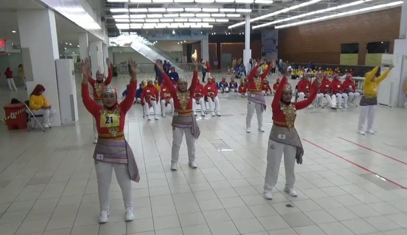 Senam Tera Indonesia merupakan olahraga kesehatan yang memadukan gerakan tubuh dengan teknik pernapasan yang unik dan cocok untuk semua kalangan usia. (Foto : kfp)