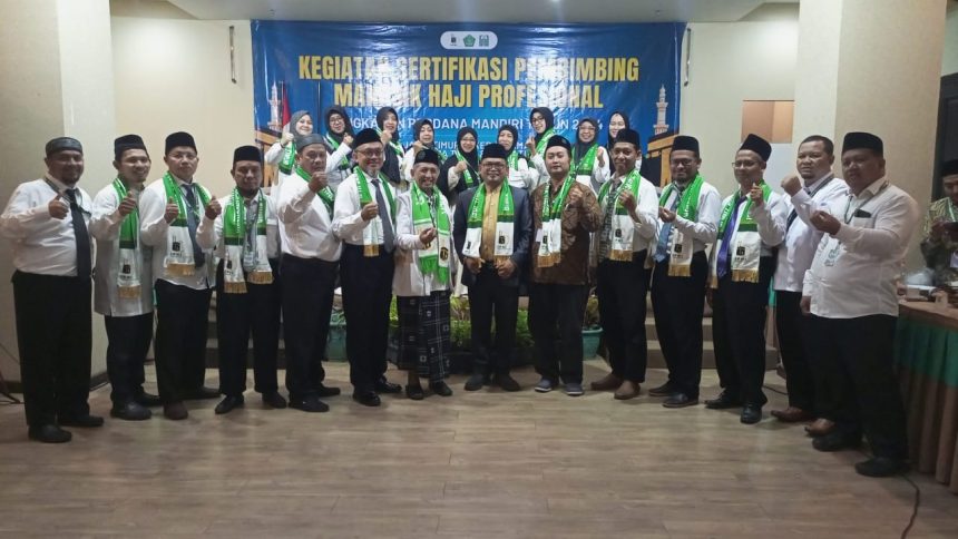 Rapat Kerja Wilayah Ikatan Persaudaraan Haji IndonesiaJawa Timur (Rakerwil IPHI Jatim) memutuskan bahwa salah satu program unggulan IPHI Jatim adalah Sertifikasi Pembimbing Haji. (Foto : IPHI Jatim)