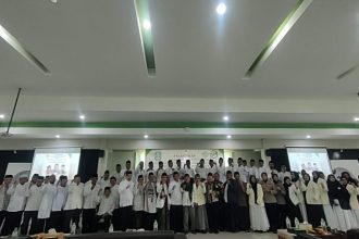 Pelantikan Pengurus DPW BAKOMUBIN Provinsi Jawa Timur periode 2025-2030. (Foto : jero)