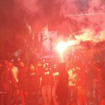 Ribuan bonek sangat antusias merayakan Anniversary Persebaya ke-98 di Kota Surabaya. (Foto-foto : jero)