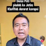 Cak Sholeh juga rakyat Jawa timur untuk demo sebagai gerakan perlawanan dan gerakan menurunkan Khofifah dari Gubernur Jatim. (Foto : ss tiktok cak sholeh)